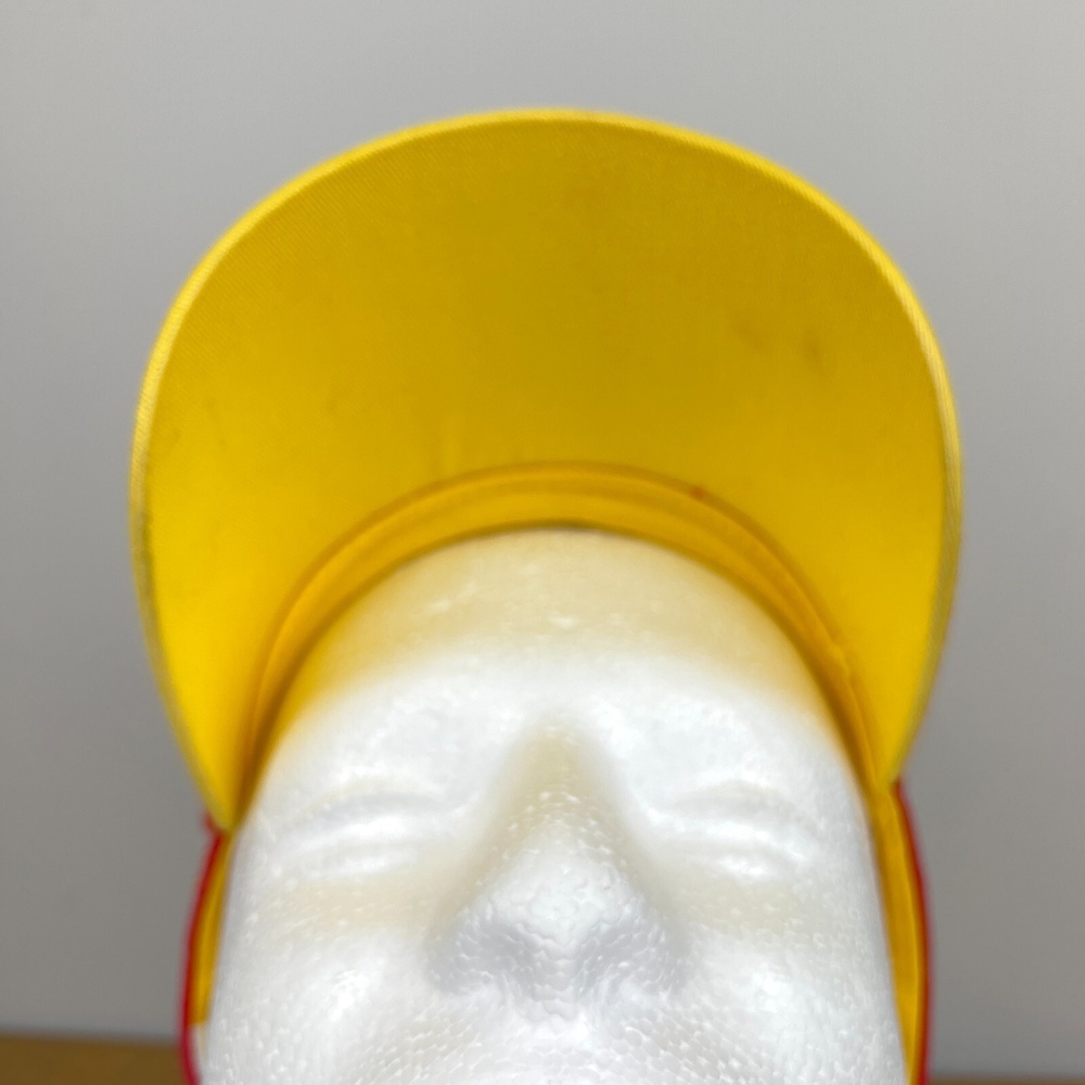 Maryland Terrapins Hat Red Yellow‎ Baseball Cap Spell Out Adjustable Strapback - Picture 9 of 10